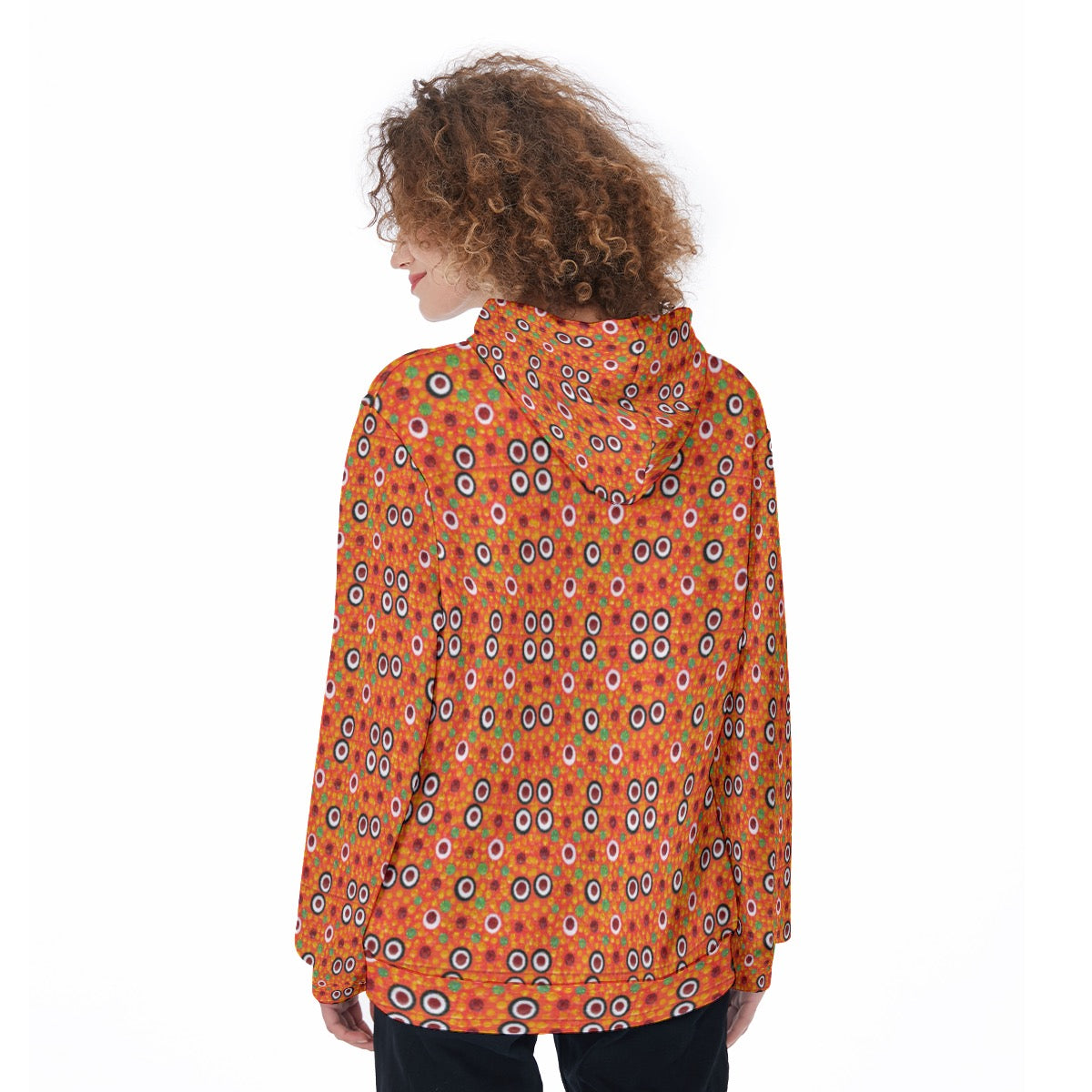 BambalOrange Whereabouts - F FleeceHoodie - AuntBron