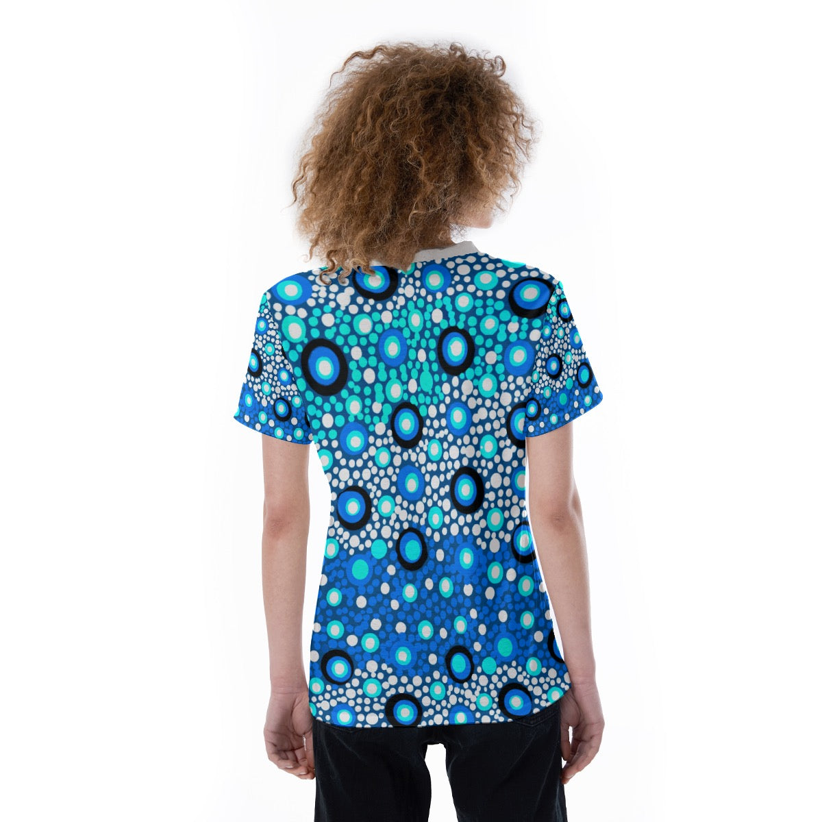 SurfyLand Whereabouts - F VeeShirt - AuntBron