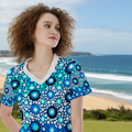 SurfyLand Whereabouts - F VeeShirt - AuntBron