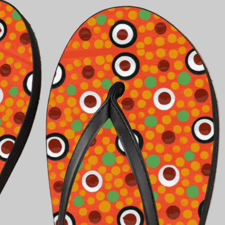 BambalOrange Walkabouts - U Thongs - AuntBron
