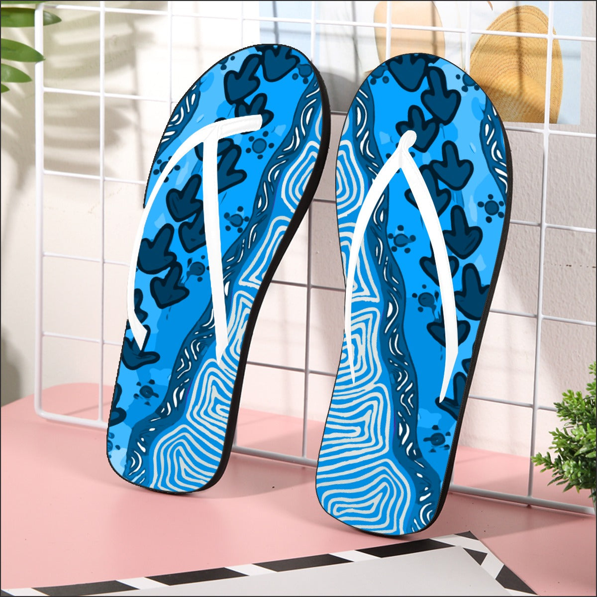 EmuBeach Blue Walkabouts - U Thongs - Shakaylah