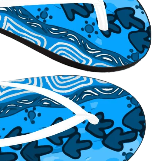 EmuBeach Blue Walkabouts - F Thongs - Shakaylah